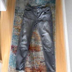 7 for all mankind gray b(air) skinny jean